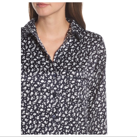 SOMETHING NAVY FLORAL JUMPSUIT - Picture 2 of 8